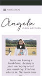 Mobile Screenshot of angelamariepatnode.com